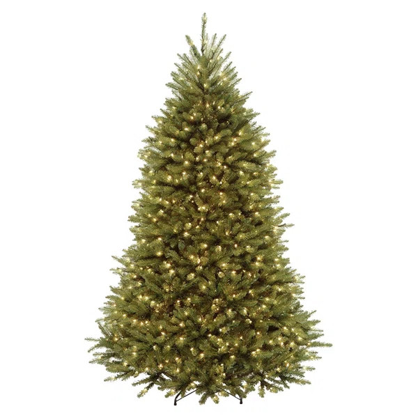 Dunhill Fir 84'' Lighted Artificial Fir Christmas Tree | Wayfair North America