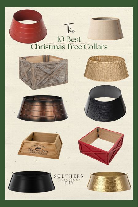 The best Christmas tree collars for all themes and styles 

#LTKhome #LTKSeasonal #LTKHoliday