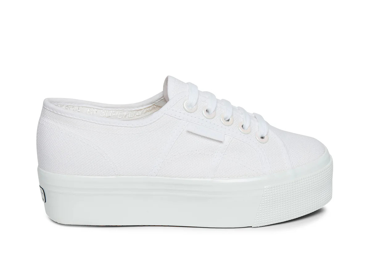 2790-COTW BIGEYELETS WHITE FABRIC | Superga (US)