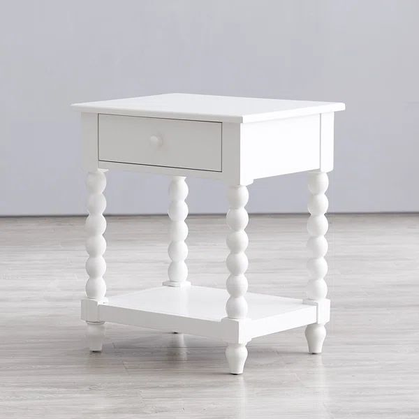 Altenwald 25'' Tall End Table with Storage | Wayfair North America