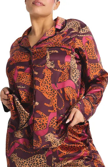 SAVAGE X FENTY Ever After Satin Sleep Shirt | Nordstrom | Nordstrom