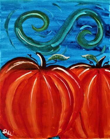 Pumpkin Patch Acrylic Painting Kit & Video Lesson | Michaels Stores