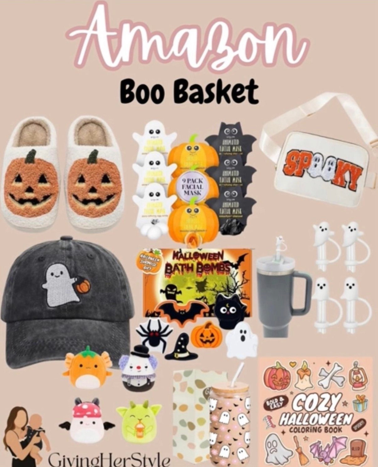Amazon boo basket 

Amazon, Halloween, boo basket, boo basket for her, boo basket for teen girls, amazon finds, amazon Halloween, amazon shirt, preppy, teen girl gift
#halloween #boobasket #amazonhalloween

#LTKSeasonal #LTKKids