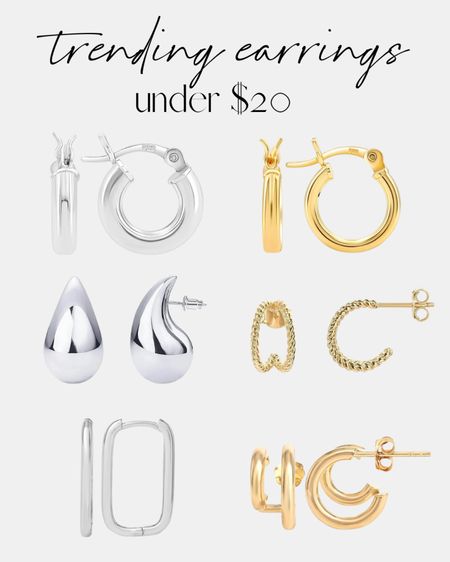 Trending Earrings from Walmart under $20 🙌🏻🙌🏻

#LTKSeasonal #LTKbeauty #LTKstyletip