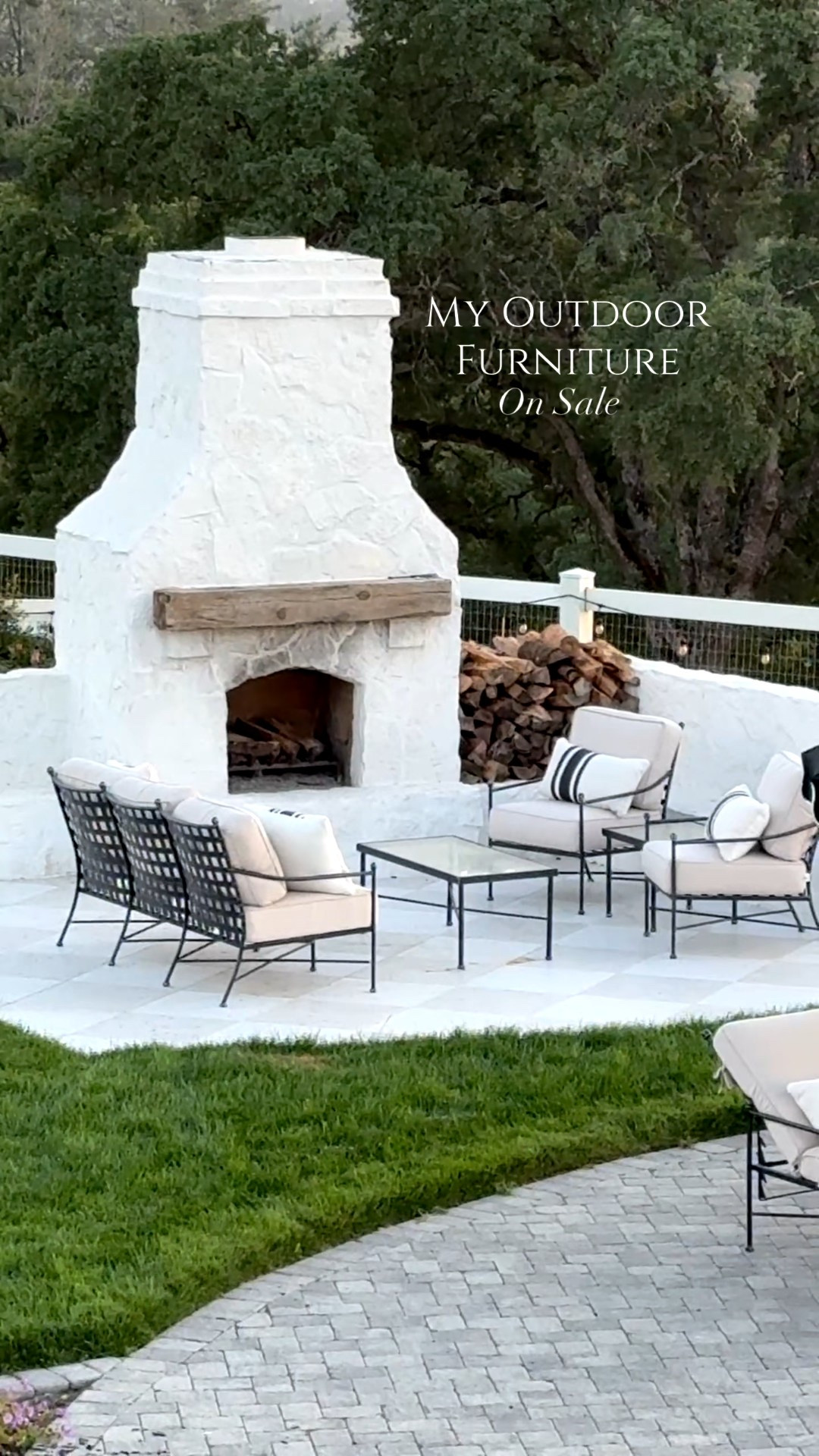We chose this iron furniture for the majority of our outside pieces because it just lasts!  Added to that, Sunbrella fabric doesn’t fade and is easy to hose off every year!  If I’m buying outdoor furniture, I don’t want to replace it in three years!

We continue to buy a few pieces of this every year because we have a lot of outdoor seating areas.  Our latest has been the matching barstool chairs for our outdoor kitchen.  We have had this style for three years and are still completely happy with each piece!

President’s Day sales are happening!  It’s a great time to buy that outdoor furniture!

#LTKHome #LTKSaleAlert