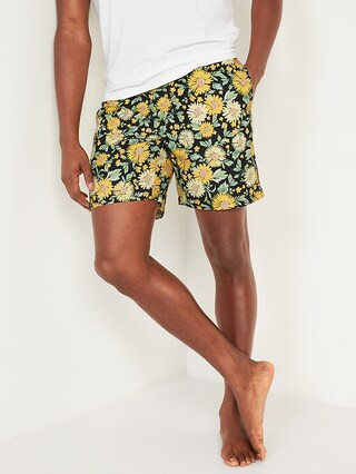 Printed Swim Trunks for Men --7-inch inseam | Old Navy (US)