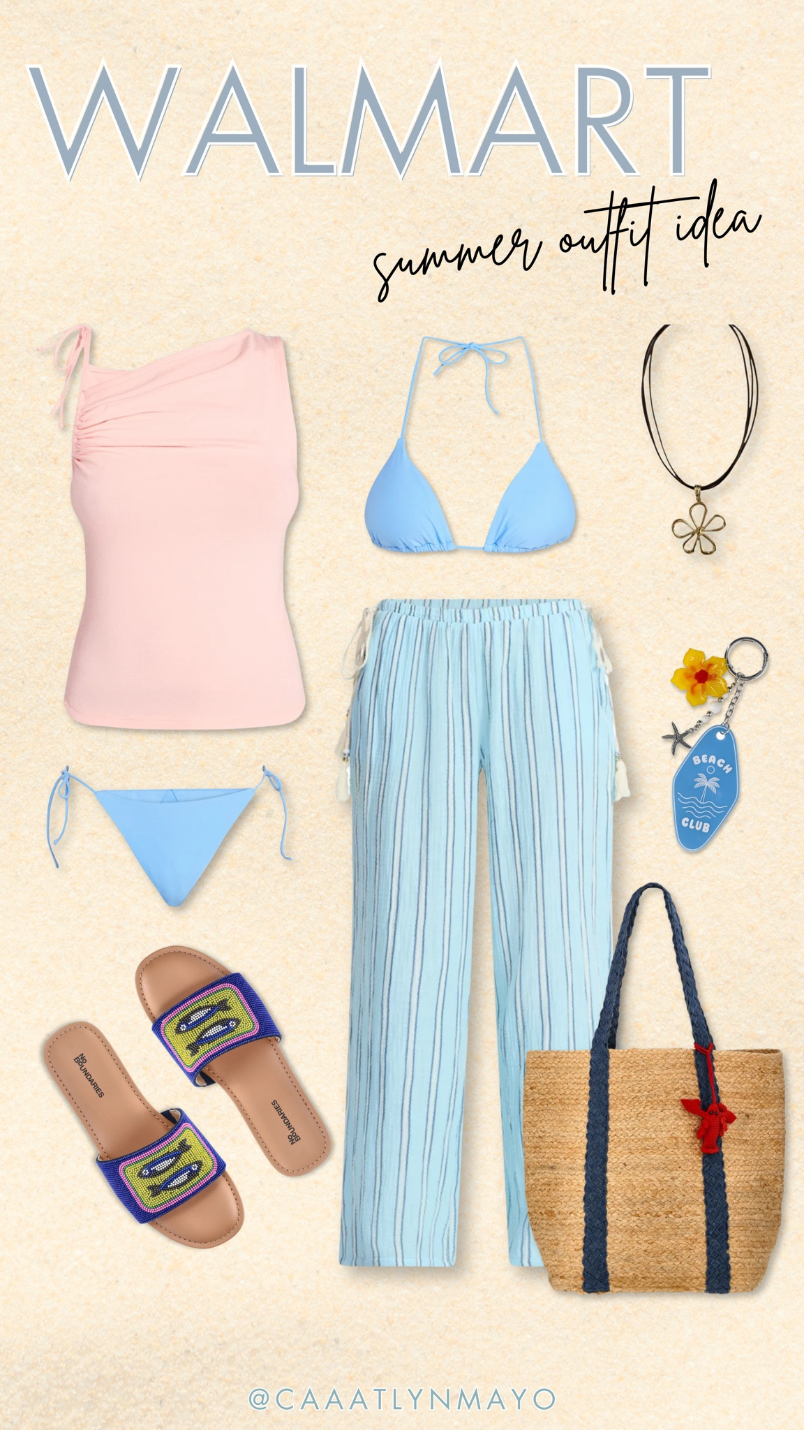 Walmart Outfit Idea! Perfect for a beach/pool day this summer! 🌞

#LTKootd #LTKSeasonal #LTKSwim