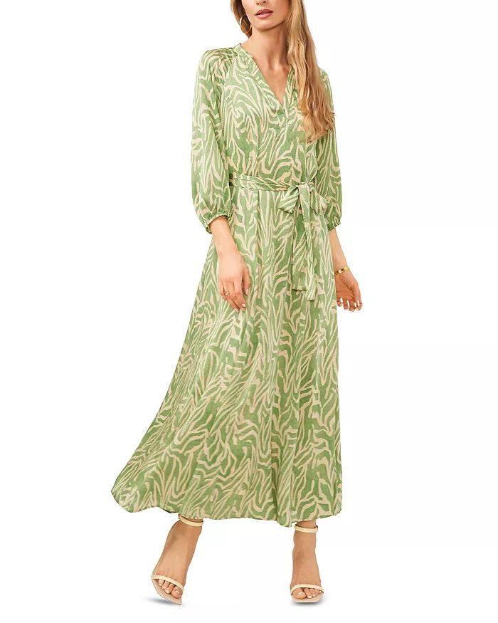 VINCE CAMUTO Long Sleeve Floral Print Dress Back to results -  Women - Bloomingdale's | Bloomingdale's (US)