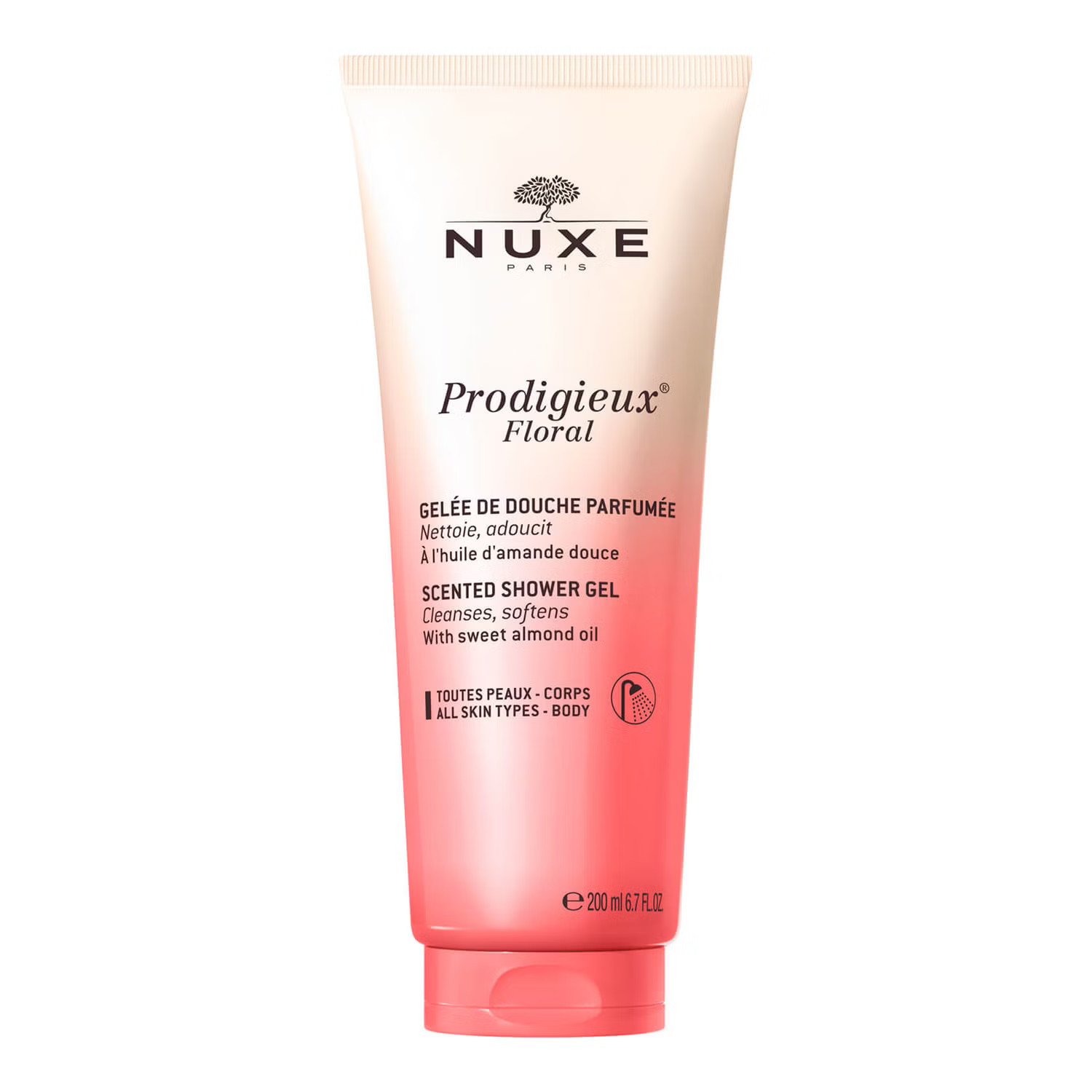 Nuxe Prodigieux Floral Sweet Almond Oil Scented Shower Gel | Look Fantastic (UK)
