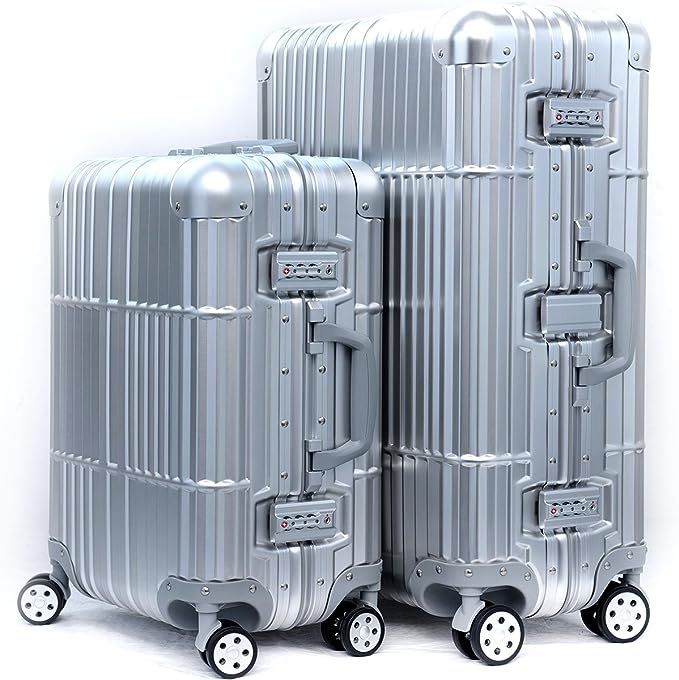 Cloud 9 - All Aluminum Luxury Luggage 20" and 24" Combo Pack | Amazon (US)