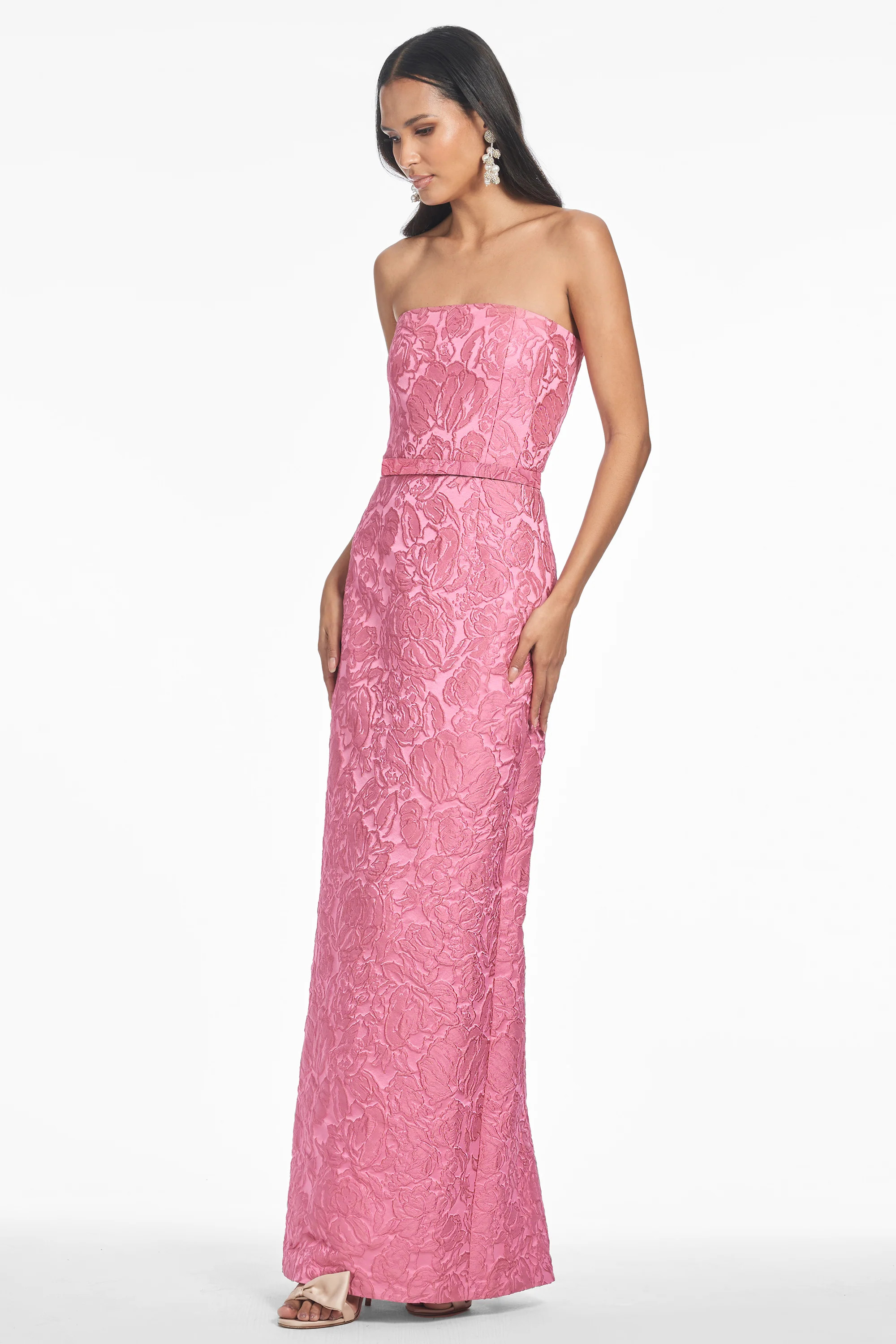 SOPHIA GOWN - ROSE PINK | Sachin and Babi