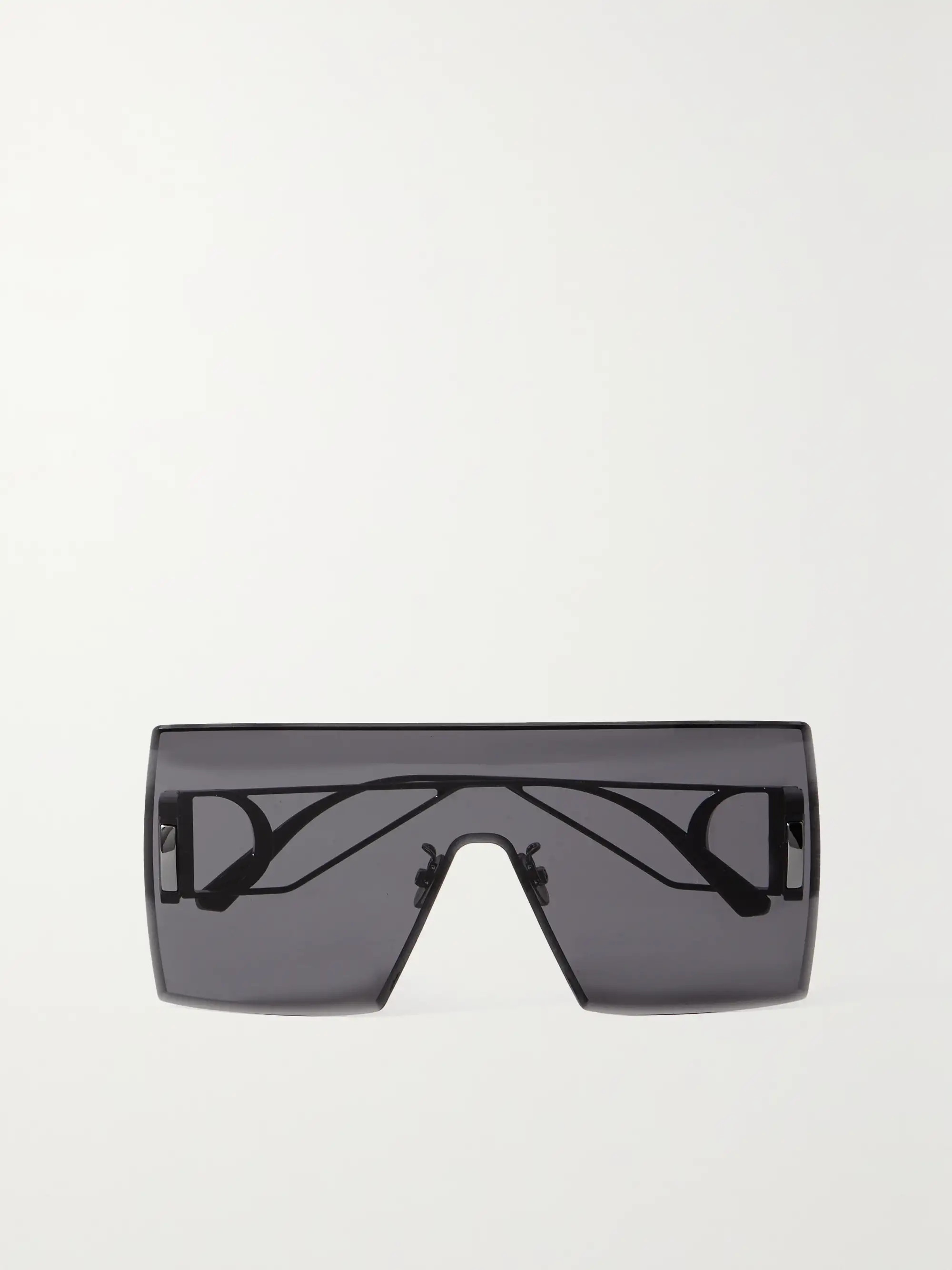30Montaigne M1U D-Frame silver-tone sunglasses | NET-A-PORTER (US)