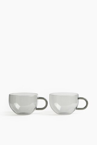 2-pack glass mugs | H&M (US + CA)