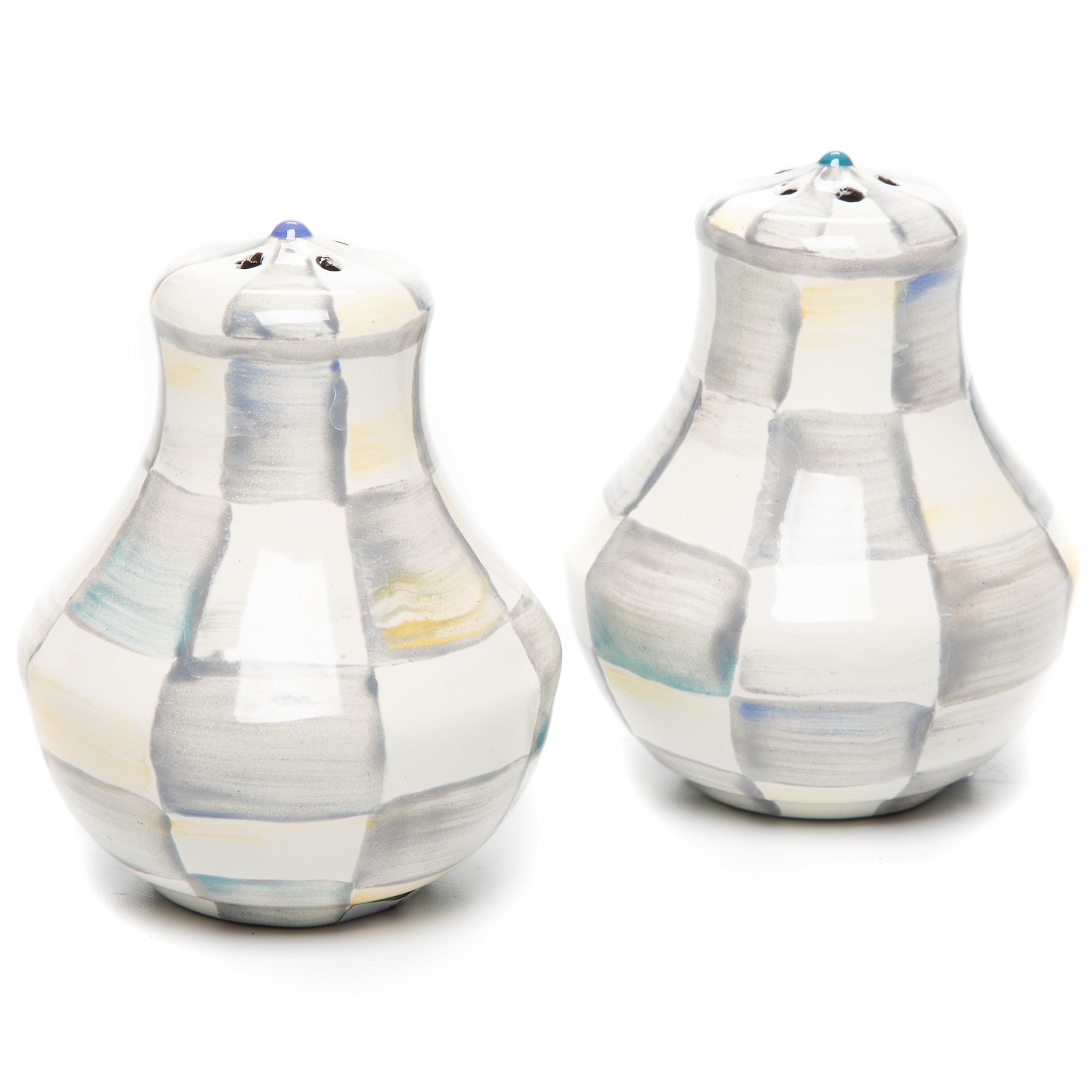 MACKENZIE-CHILDS Enamel Salt and Pepper Shakers, Farmhouse Kitchen Decor and Accessories, Small, ... | Amazon (US)