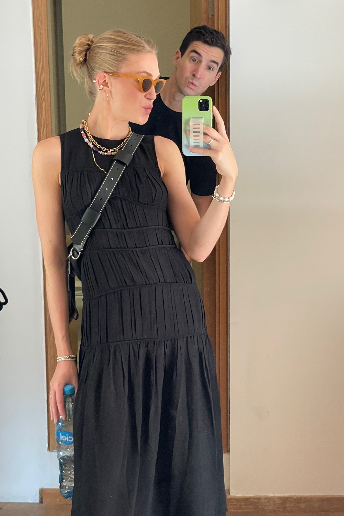 An H&am dupe for the ruched Khaite dress and my favorite crossbody belt bag for travel!

#LTKitbag #LTKFind