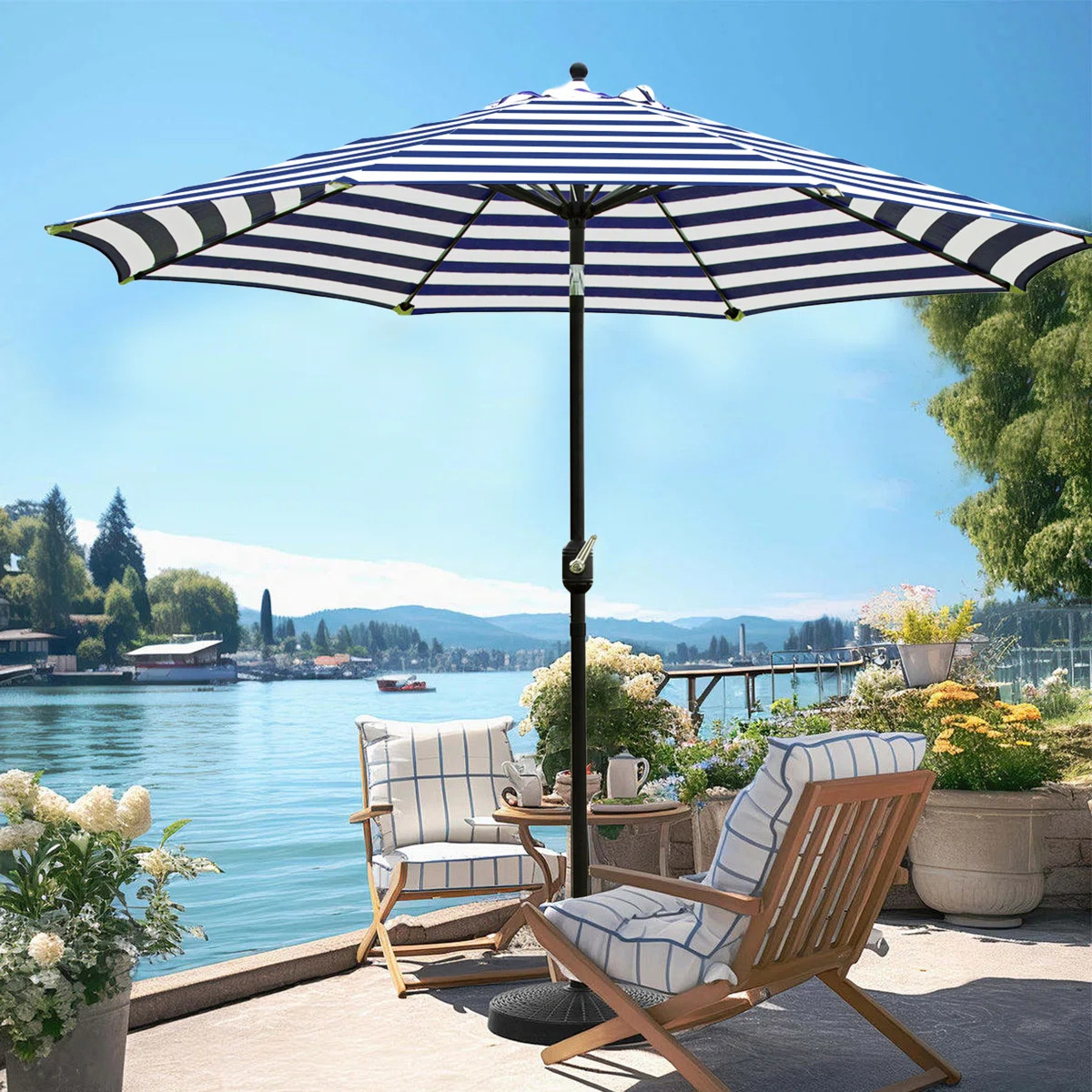 Jaenis 108' Tilt Market Umbrella | Wayfair North America