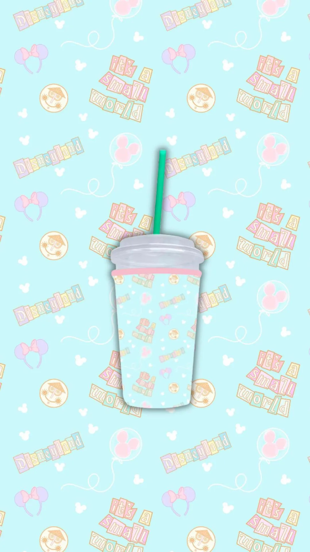 Small World Whimsy Coffee Cup Sleeve | Iced Coffee Cup Coozie - Etsy | Etsy (US)