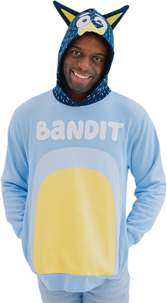 Bluey Bingo Dad Mom Fleece Matching Family Cosplay Pullover Hoodie Infant to Little Kid | Amazon (US)