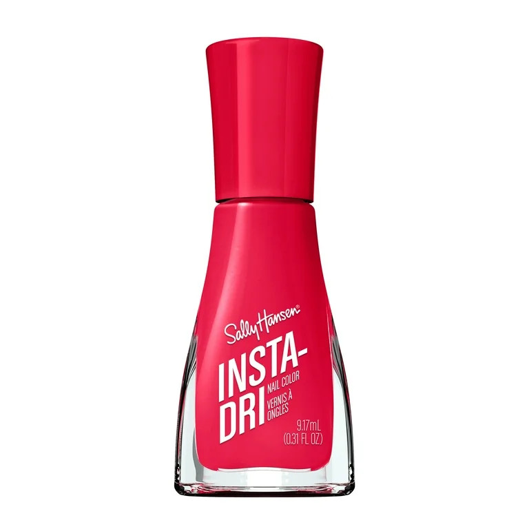 Sally Hansen Insta-Dri Nail Polish, Crimson Crush​, Fast-Drying, Vegan Formula, 0.31 fl oz - Wa... | Walmart (US)