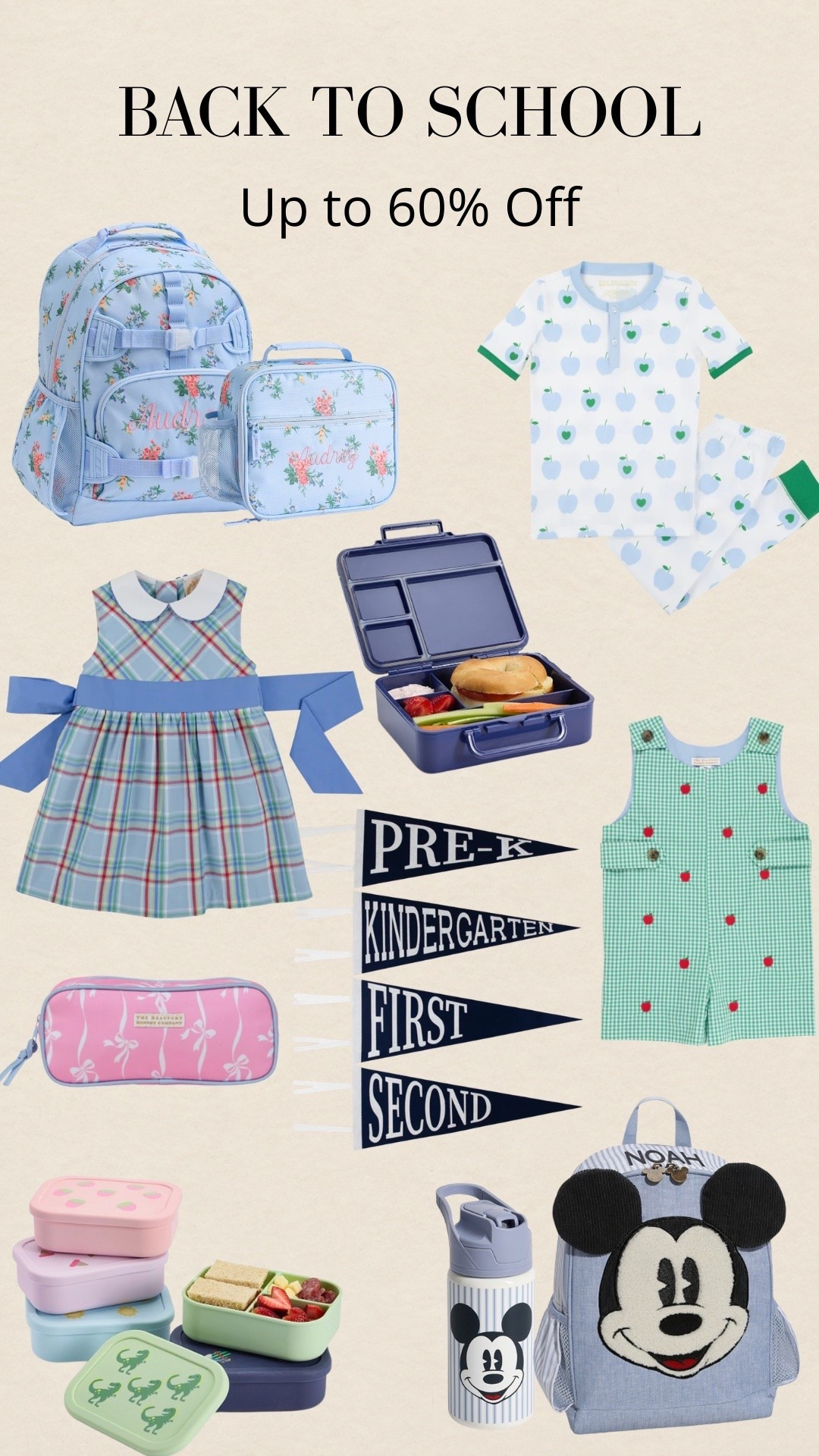 The back-to-school sale is here! Up to 60% off on backpacks, lunchboxes, outfits & more. 🍎 #BackToSchool #BackToSchoolShopping #SchoolEssentials #BackToSchoolStyle #KidsStyle #KidsFashion #SchoolOutfits #LunchboxIdeas #KidsBackpacks #MomLife #MomFavorites #Parenting #FamilyFinds #LTKSale #SaleAlert #SchoolReady #TeacherFavorites #KidsEssentials

#LTKKids #LTKSaleAlert #LTKKids #LTKSeasonal