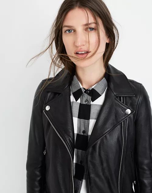 Ultimate Leather Motorcycle Jacket | Madewell