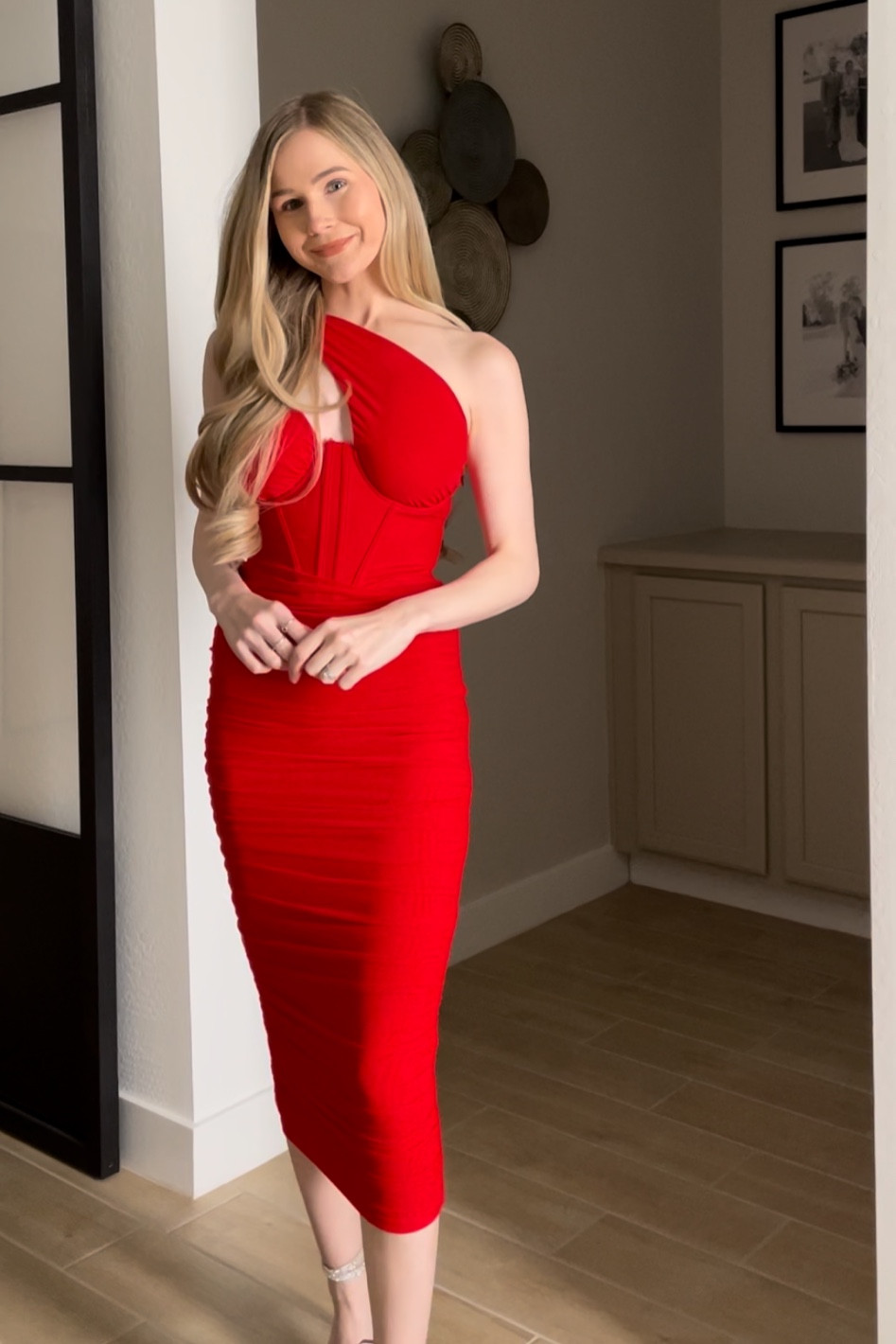 knee length dresses for ladies Shop Valentina Asymmetric Cut Out Maxi Dress | Jaded London