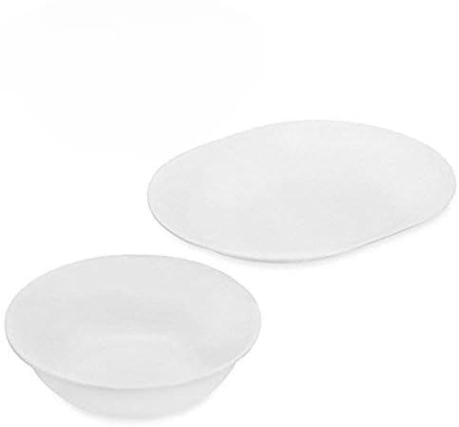 Corelle 12-1/4-Inch Serving Platter, Winter Frost White - 2-Quart Serving Bowl, Winter Frost Whit... | Amazon (US)