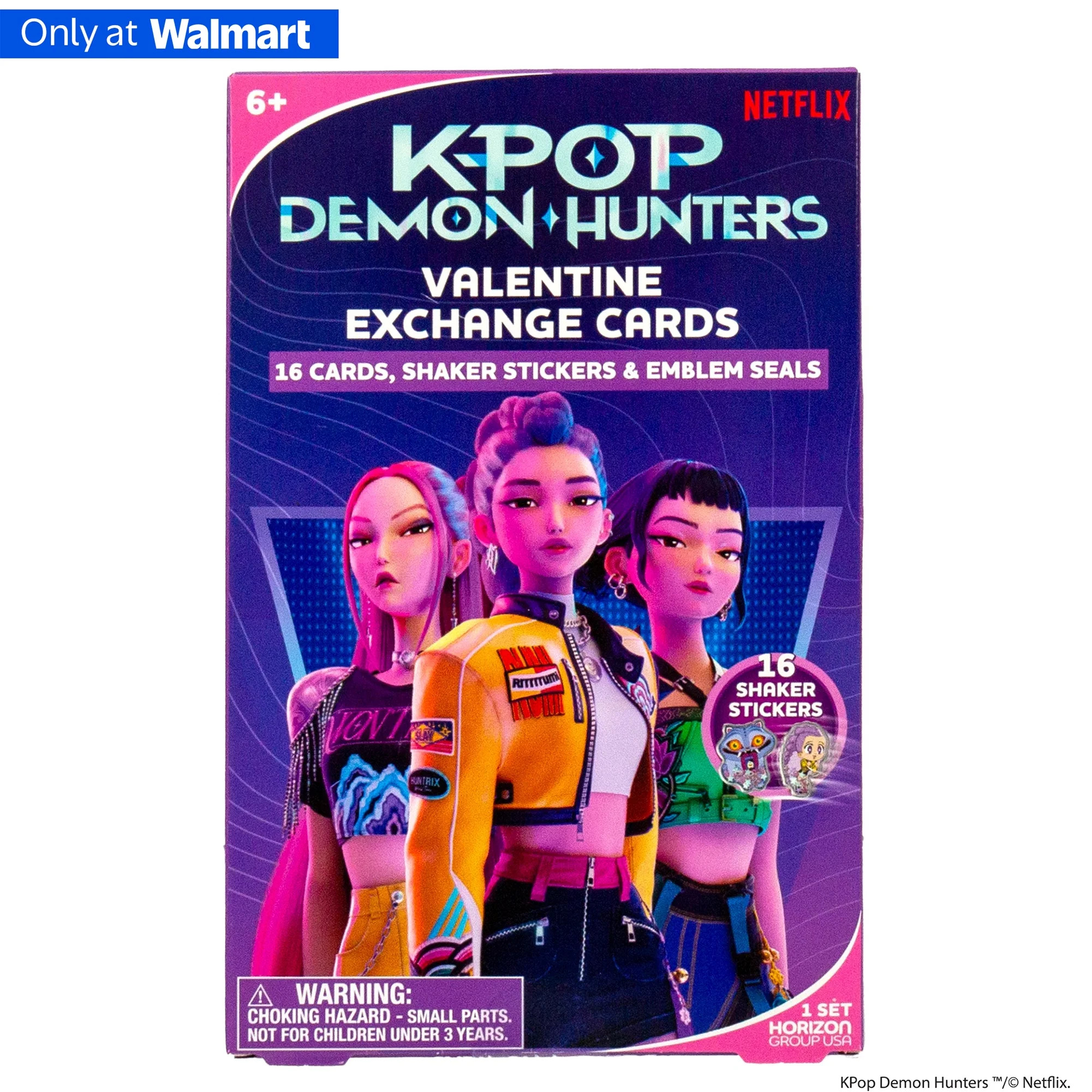 Netflix KPop Demon Hunters™ Valentine's Exchange Cards Set - 16 Card Pack (Walmart Exclusive) | Walmart (US)