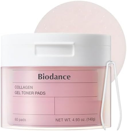 Biodance Collagen Gel Toner Pads, Pore Minimizer for Face, Improving Elasticity, Plumping Toner P... | Amazon (US)