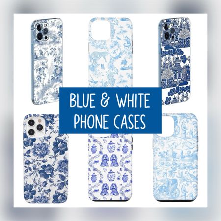 Blue & white phone cases, chinoiserie phone case, iPhone case, grandmillennial phone case, toile iPhone case, floral iPhone cases 

#LTKSeasonal #LTKFindsUnder100 #LTKFindsUnder50