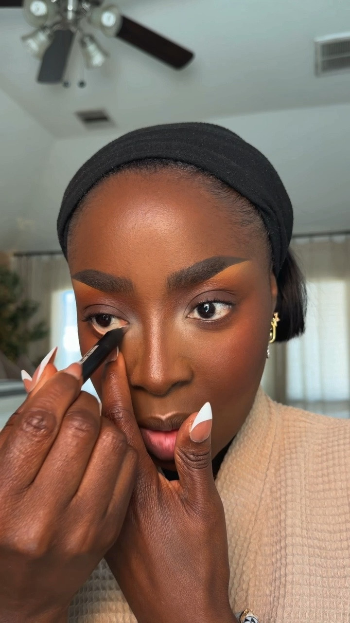Part 16: I love using an eyeshadow as an eyeliner, do you?  #grwm #makeup #makeuptutorial
