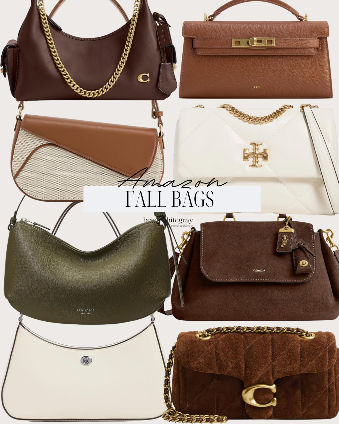 Got my hands on some amazing fall bags from Amazon. Check them out! #FallBags #AmazonFinds