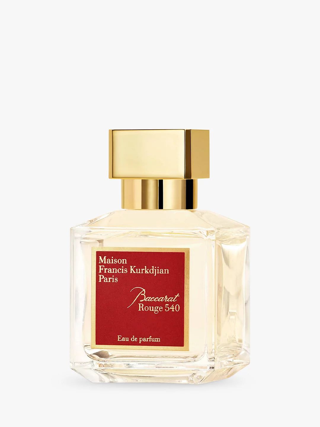 Maison Francis Kurkdjian Baccarat Rouge 540 Eau de Parfum, 70ml | John Lewis (UK)