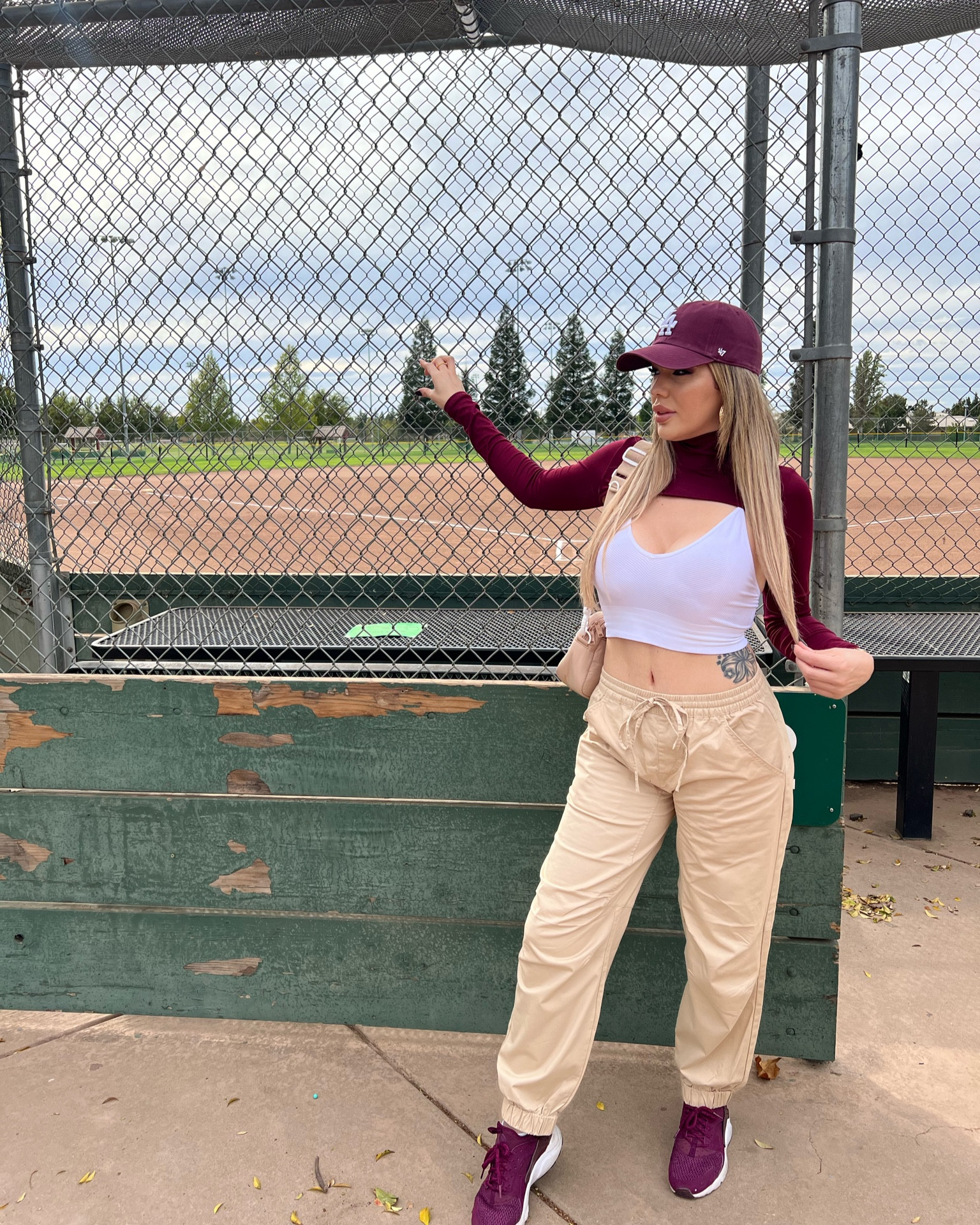 Dodgers. LA outfits. Joggers. Baseball game outfits. 

#LTKbeauty #LTKshoecrush #LTKfitness