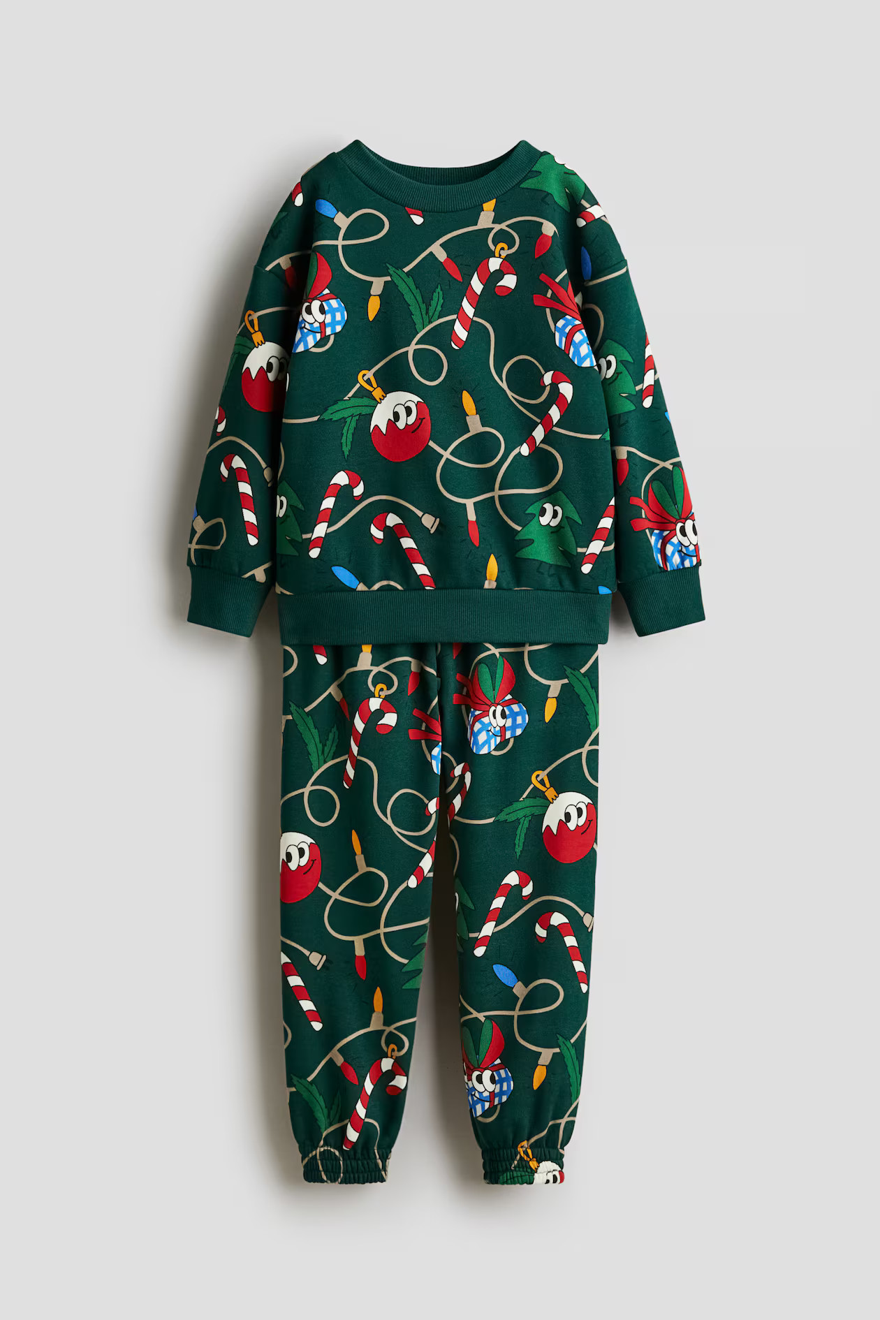 2-Piece Printed Sweatsuit | H&M (US + CA)