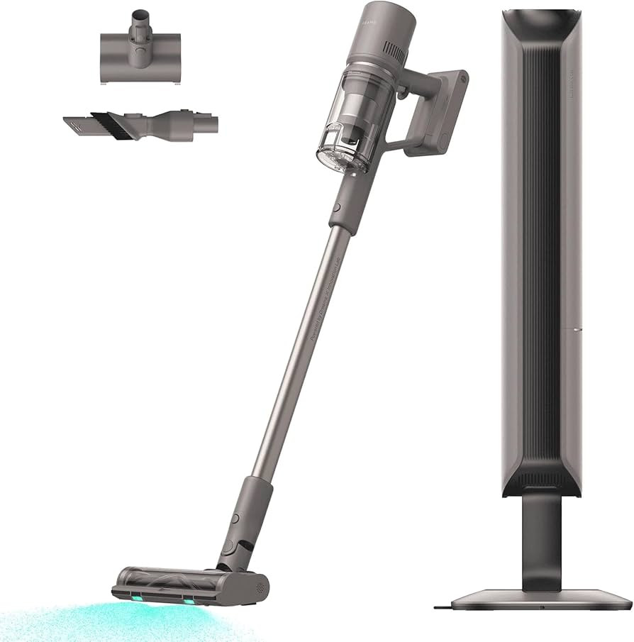 DREAME Z10-W Cordless Vacuum Cleaner with Self-Emptying Base (90 Days), Powerful Suction, Tangle-... | Amazon (US)