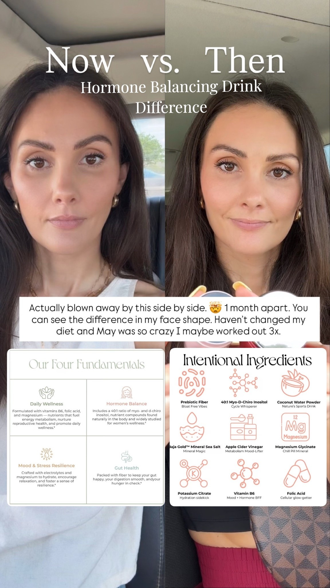 The difference balancing your hormones can make! 🤯 This supplement has helped me SO much!

#LTKfitnessgoals #LTKselfcare #LTKBeauty