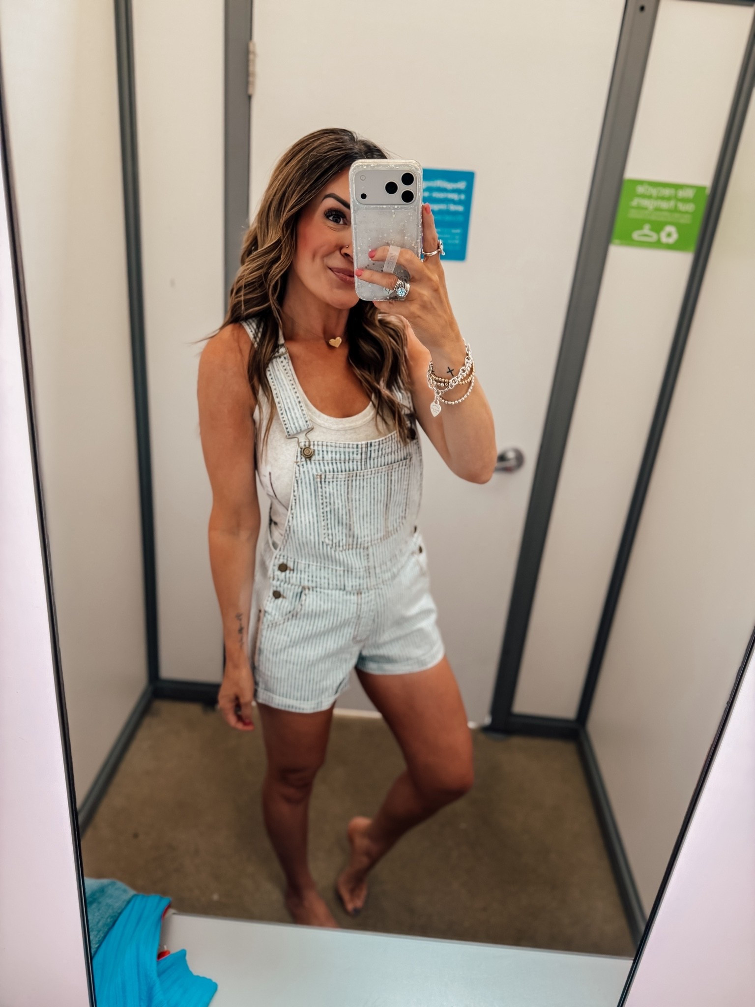 Wearing an XS in the overalls and a small in the tank!

#LTKgrwm #LTKdayinmylife #LTKootd