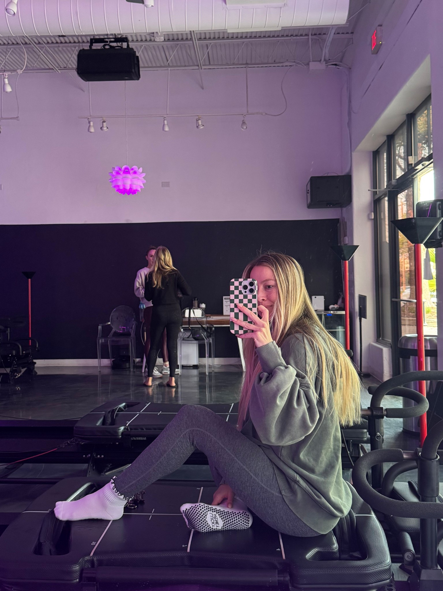 My favorite Pilates grip socks are buy 3 get the 4th free 