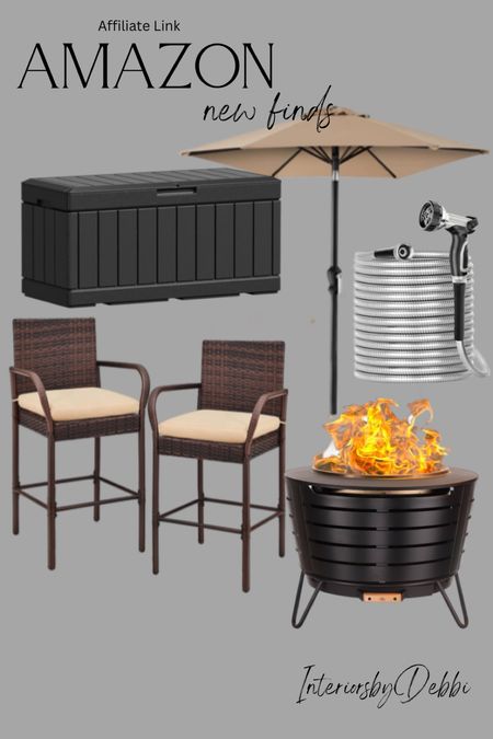 Amazon Outdoors
Storage container, outdoor umbrella, wicker barstools, fire pit, steel hose, transitional home, modern decor, amazon find, amazon home, target home decor, mcgee and co, studio mcgee, amazon must have, pottery barn, Walmart finds, affordable decor, home styling, budget friendly, accessories, neutral decor, home finds, new arrival, coming soon, sale alert, high end look for less, Amazon favorites, Target finds, cozy, modern, earthy, transitional, luxe, romantic, home decor, budget friendly decor, Amazon decor #amazonhome #founditonamazon

#LTKHome #LTKSeasonal