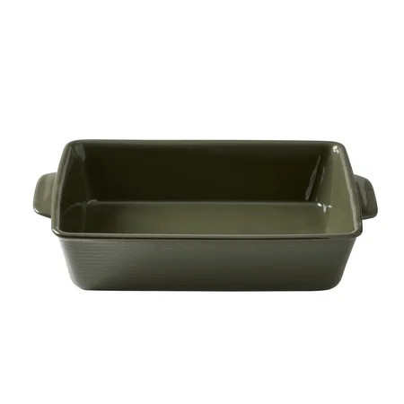Better Homes & Gardens 9x13-Inch Artisan Green Stoneware Rectangular Baking Dish | Walmart (US)