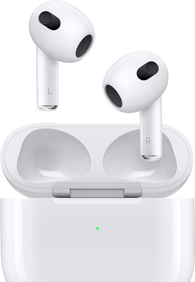 Apple AirPods (3rd Generation) Wireless Earbuds with MagSafe Charging Case. Spatial Audio, Sweat ... | Amazon (US)