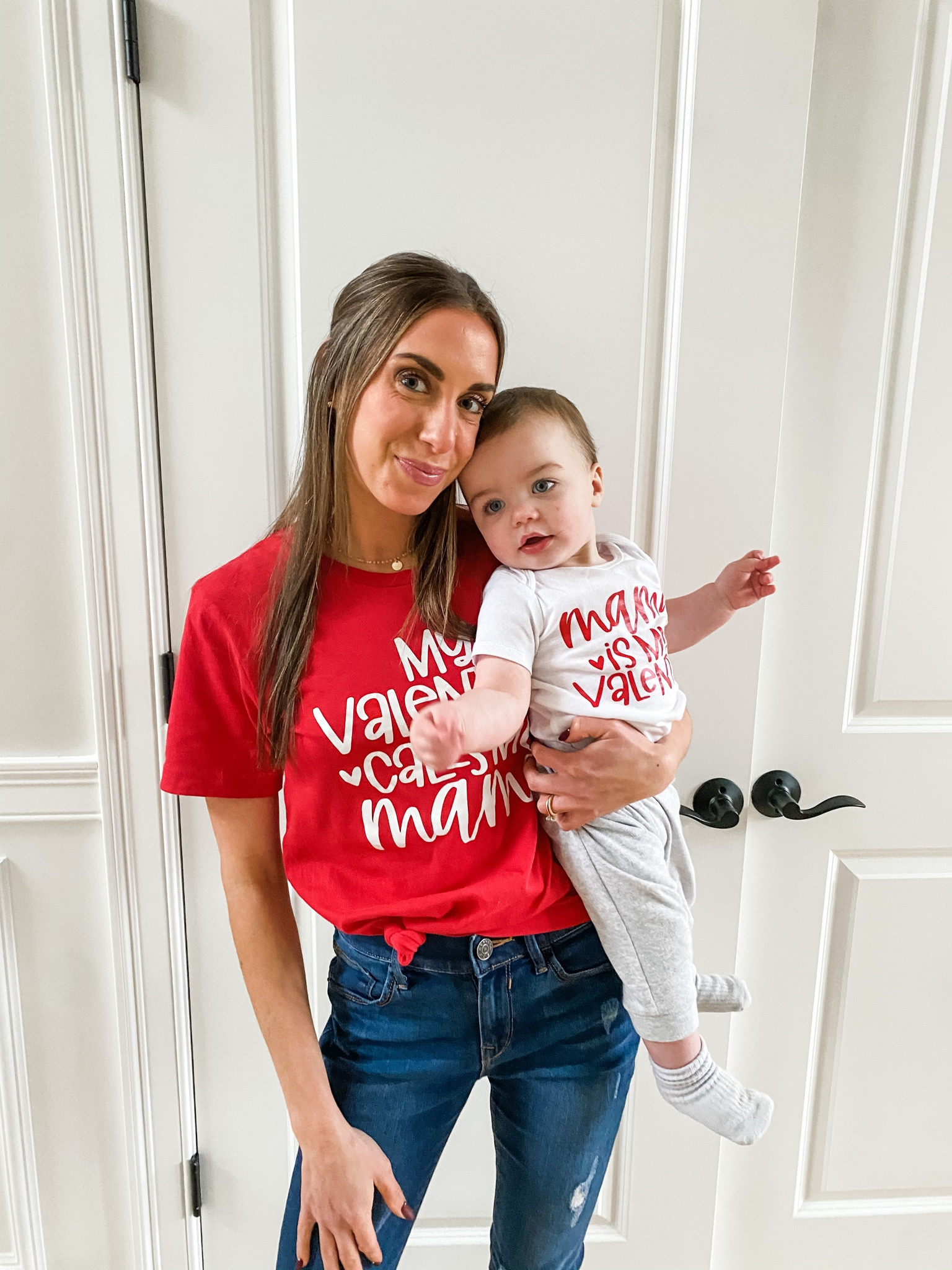 Mommy and me matching Valentine’s Day shirts! 

#LTKunder50 #LTKFind #LTKunder100