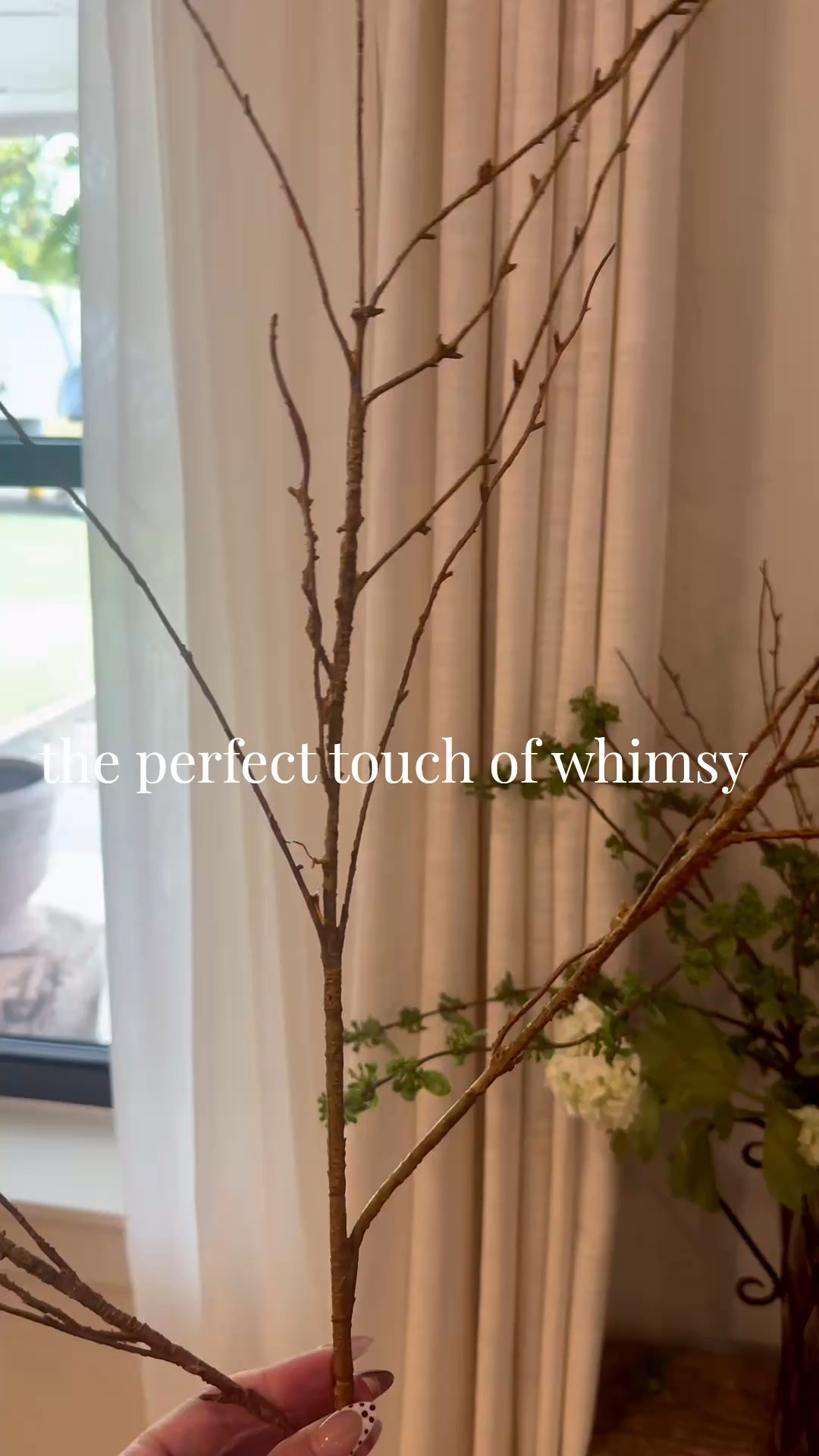 I love using this set of 3 willow branches to add height and a little whimsy to floral arrangements! They will look so pretty in Christmas arrangements with pine and cedar stems as well! I have all 3 in this vase!

#LTKHome #LTKSeasonal