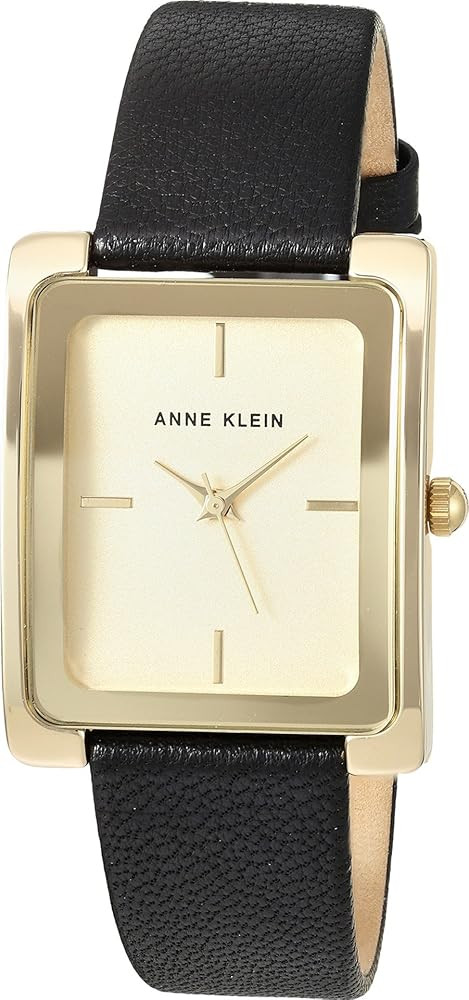 Anne Klein Women's Leather Strap Watch | Amazon (US)