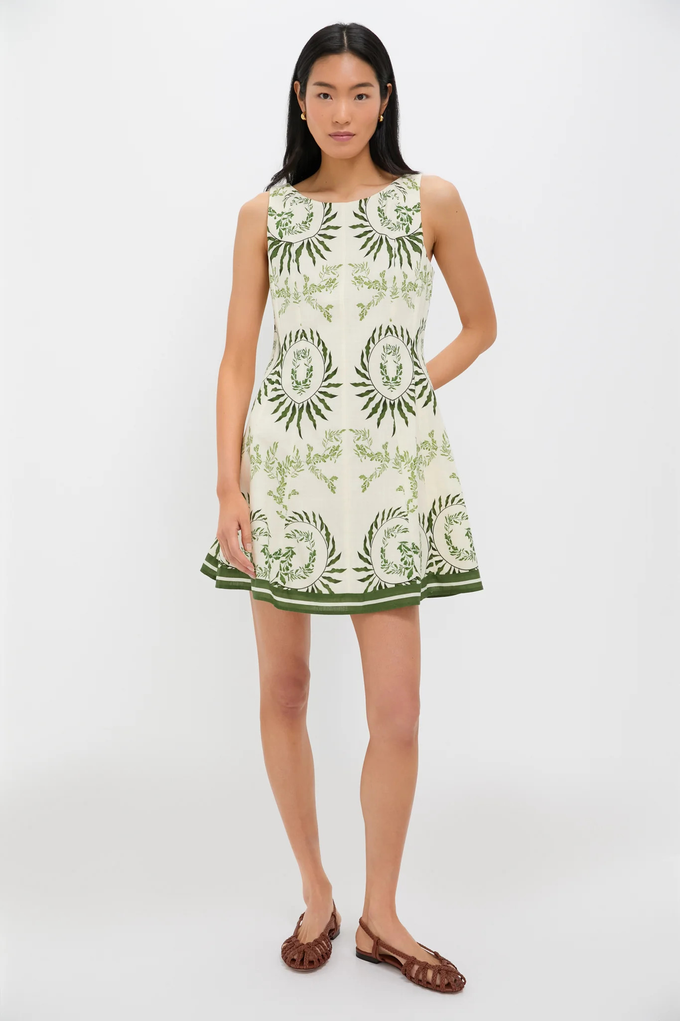 Ireland Green Layla Mini Dress | Tuckernuck (US)