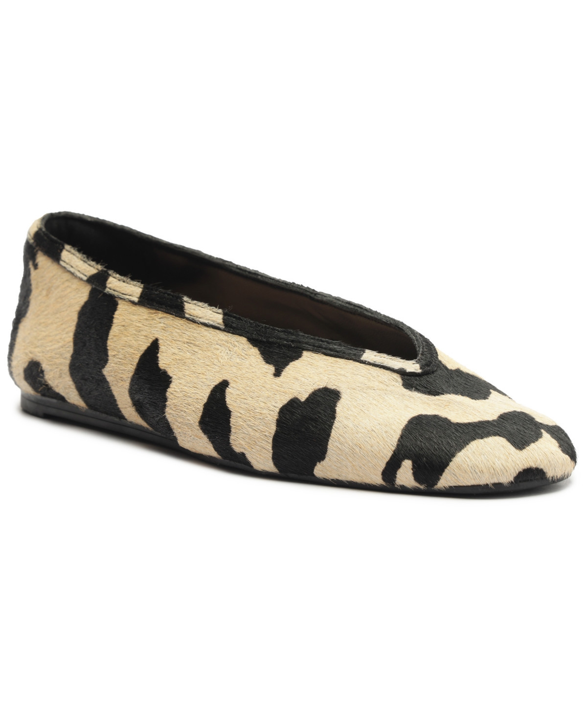 Arezzo Women's Daphne Ballet Flats - Beige/black | Macy's