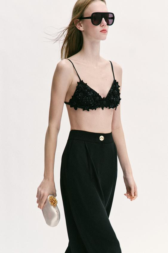 METALLIC DETAIL CLUTCH | Zara US