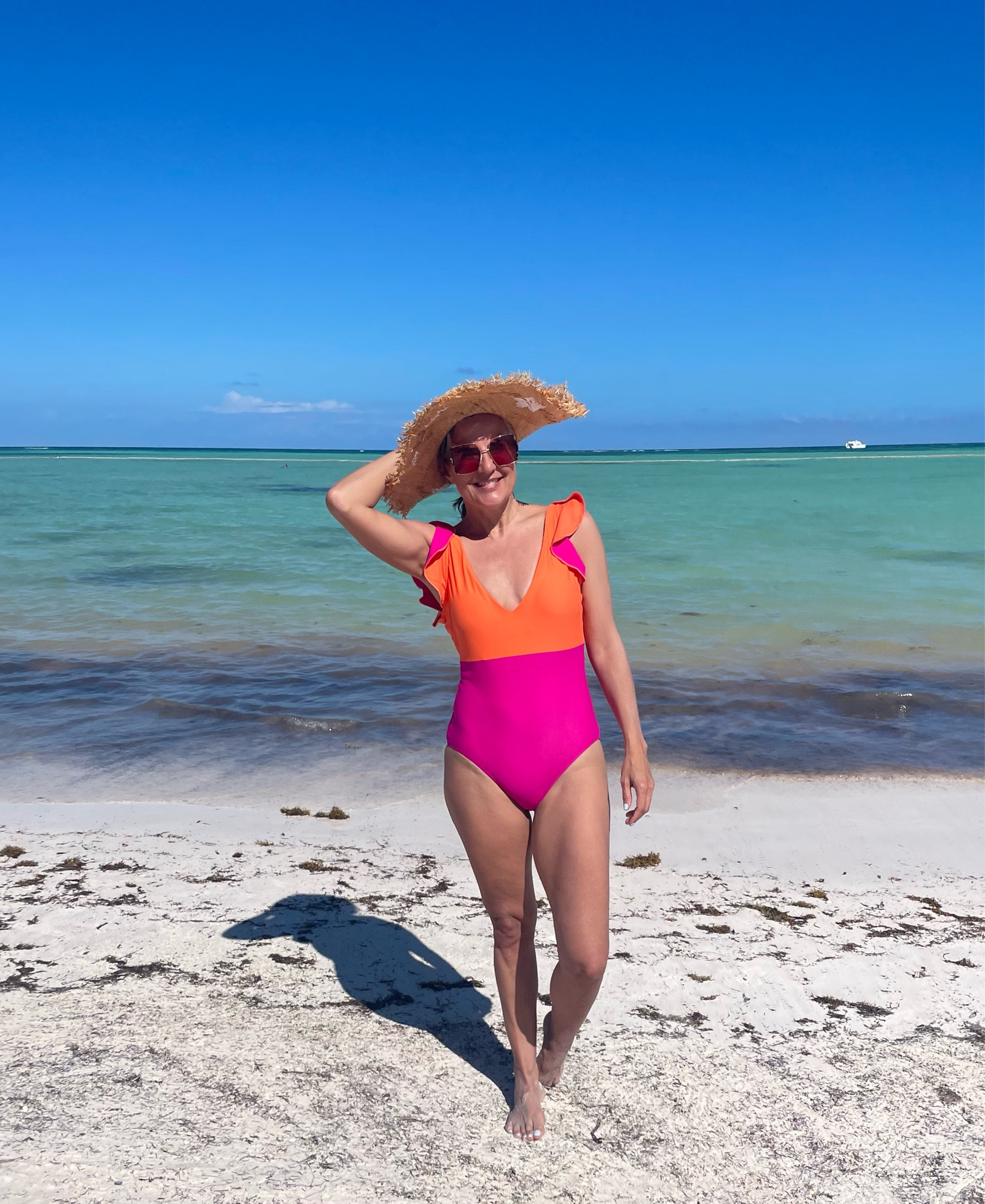 Need a new swimsuit? I’m loving the color blocked collection from Summersalt. 

Im wearing the Ruffle Backflip Hibiscus & Tangerine $95

Save $10 with my code: NICOLEFJS10.

#LTKsalealert #LTKFind