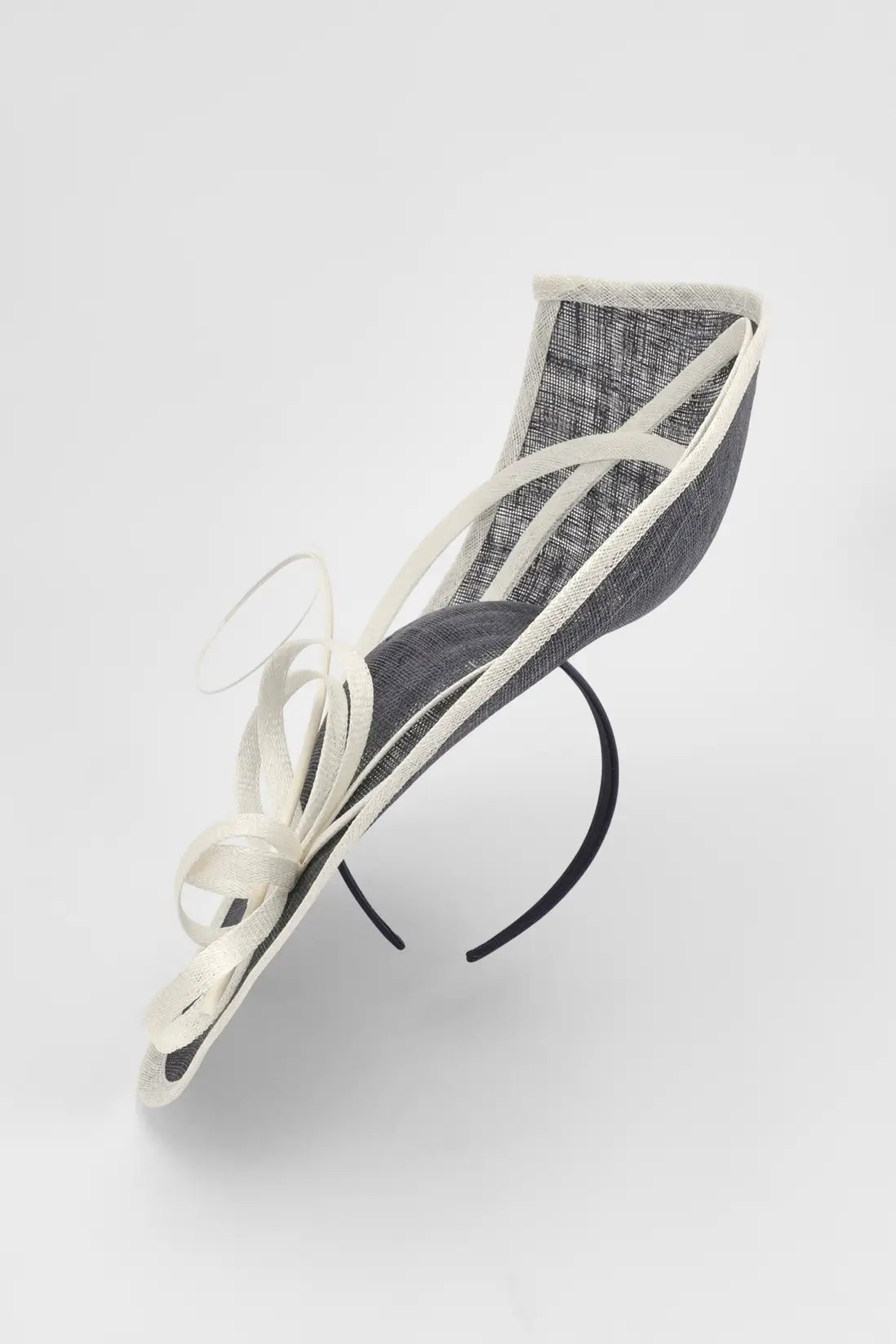 Large Teardrop Quill Detail Fascinator | Karen Millen